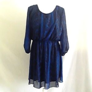 Espresso Snake Print Dress